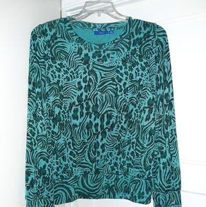 Patterned Green Sweater